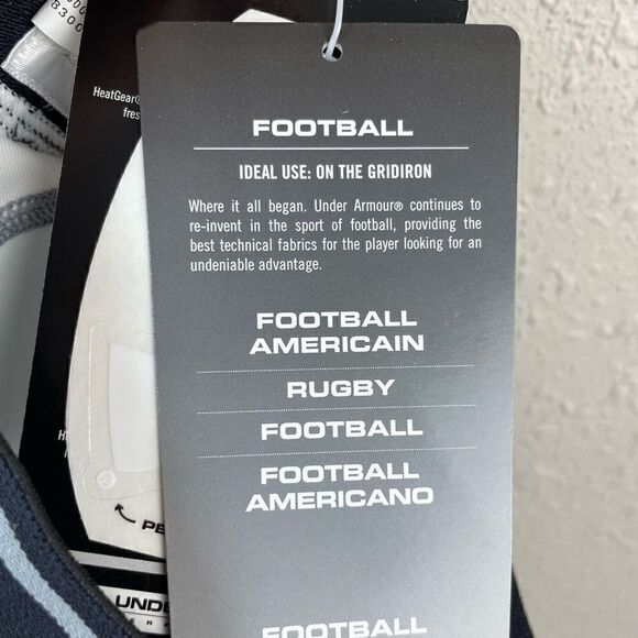 NWT Under Armour Padded Football Shorts Size Youth XL - Picture 4 of 6